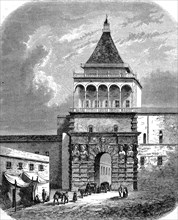Porta Nuova in Palermo in 1880