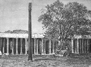 Pillar for King Dhava