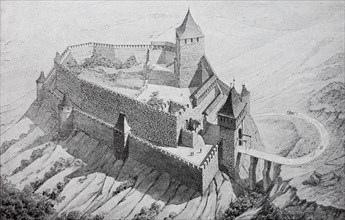 A 12th century German knight's castle