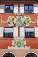 Facade with fresco by Franz Weiss