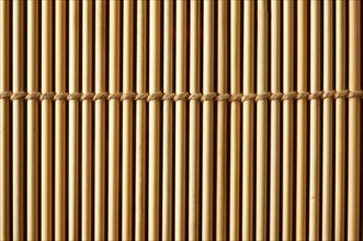 Bamboo mat close up texture