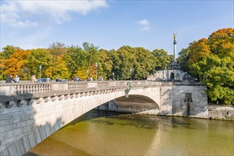 Luitpoldbruecke and Friedensengel