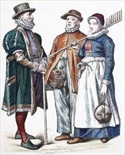 Folk traditional costume