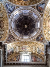 Artistic ceiling and dome