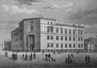 The agriculture Institute of the University in Leipzig in 1890