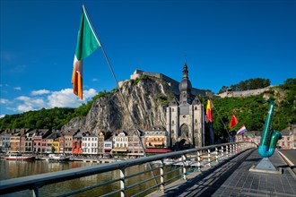 Picturesque Dinant town