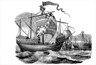English ships at the time of King Edward IV ca 1470