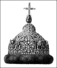 Crown of Tsar Peter I. Russia