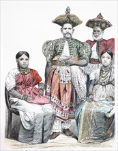 Folk traditional costume