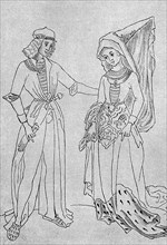 Maximilian and his bride Mary of Burgundy
