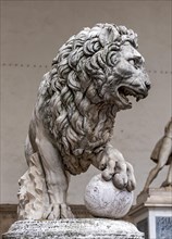 Medici lion statue