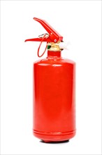 Fire extinguisher isolated on white