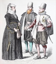 Folk traditional costume