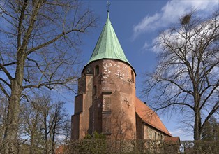 Round tower of the St. Johannis Church