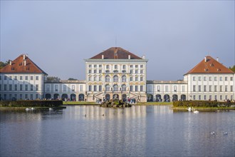 Nymphenburg Palace reflected in the canal