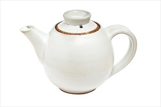 Chinese tea pot isolated on white background