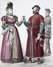 Folk traditional costume