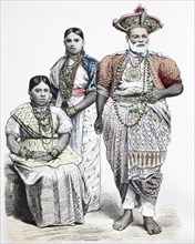 Folk traditional costume