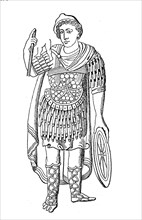 Byzantine warrior c. 700