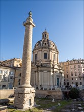 Trajan's Column and Church of Santa Maria di Loreto