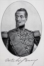 Armand-Jacques Leroy de Saint-Arnaud was a French soldier and Marshal of France from 20 August 1798 to 29 September 1854. He served as French Minister of War until the Crimean War