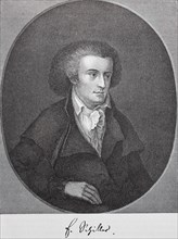 Friedrich Schiller aged 21