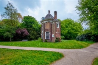 17th century old tea house theeuis in Park Arendsdorp