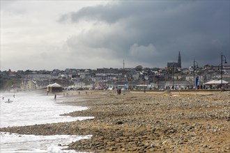 The beach at Tramore