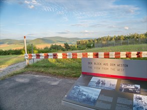 The former US observation base Point Alpha on the inner-German border. Today