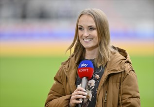 SKY sports presenter Jule Schenker
