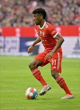 Kingsley Coman FC Bayern Munich FCB on the ball