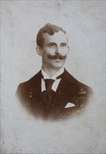 Man with moustache