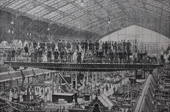 Machine Hall of the 1889 World's Fair in Paris
