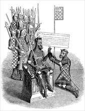 Wilhelm der Eroberer belehnt den Herzog von Bretagne