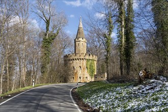 Waking house at the access road to Hohenzollern Castle