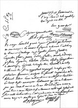 Letter from Antoine Quentin Fouquier de Tinville