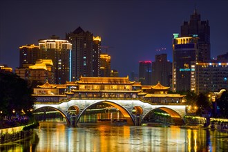 Famous landmark of Chengdu