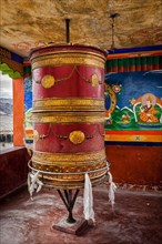 Buddhist prayer wheel