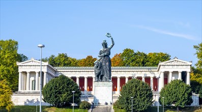Bavaria Statue and Hall of Fame at Theresienwiese