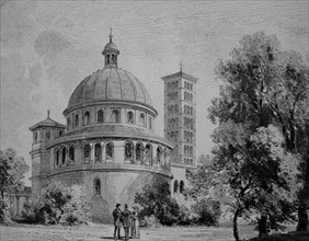Das Mausoleum von Potsdam im Jahre 1880