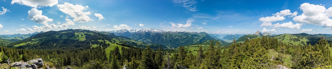 360 degree panorama of the Chli Schijen