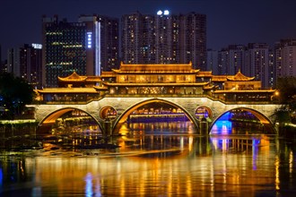 Famous landmark of Chengdu