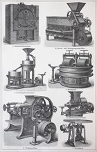 Machines for the production of chocolate