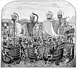 The naval battle of Sluis