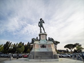 Statue of David in Piazzale Michelangelo