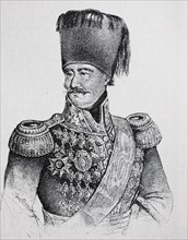 Prinz Milos Obrenovitsch I. von Serbien