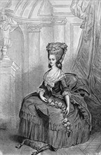 Costume picture from the time of Louis XVI