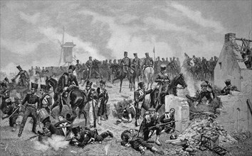 The 11 Hussars at the Battle of Ligny