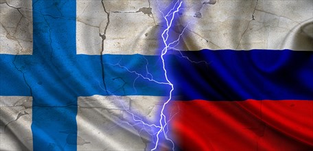 Flag of Russia vs Finland