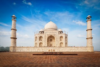 Taj Mahal. Indian Symbol and famous tourist destination